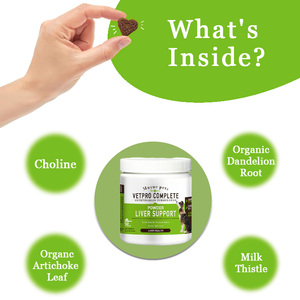 Private Label Beef Flavor Pet <b>Liver</b> Health <b>Supplement</b> Multifunctional Natural Detox <b>Liver</b> Support Chews for Dogs - Product Image 3