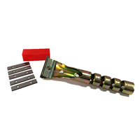 Lame en carbure de tungstène acier poignée ergonomique grattoir porte-peinture grattoir pour enlever la peinture