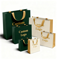 Tas Kertas Stok Pabrik dengan Logo Kustom, Penjualan Langsung Pabrik, Kualitas Tinggi, Laris untuk Pakaian, Kaos Kaki, Sepatu, Bulu