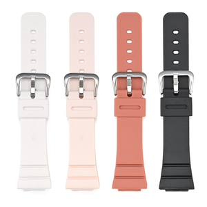 Bracelet de montre en silicone de remplacement de 16 mm pour <span class=keywords><strong>Casio</strong></span> <span class=keywords><strong>GMA</strong></span>-S2100, bracelet de montre en TPU - Product Image 2