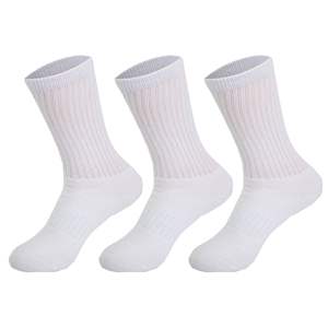 Chaussettes de sport pour femmes DB, 3 paires, couleur unie, respirantes, en coton, taille 5-10, décontractées, été - Product Image 1