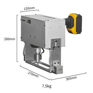 Zixu Machine électrique portative de gravure par points alimentée par batterie Châssis de <span class=keywords><strong>voiture</strong></span> automatique VIN QR Code Machine de marquage des métaux - Product Image 4