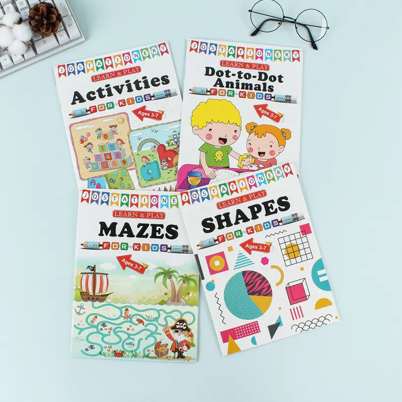 Çocuk karikatür boyama kitabı parti boyama kitabı kağıt çizim defteri çocuklar için eğitici oyuncaklar çocuklar için öğrenme