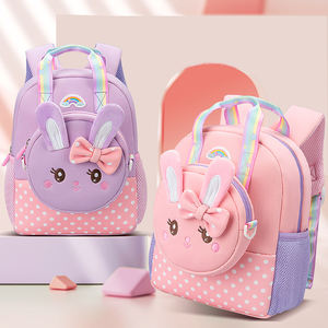 Nouveau Sac à Dos Transfrontalier Lapin Mère-Enfant Anime Dessin Animé avec Fermeture Éclair, Taille Mini, Ultra-léger, Protection Anti-choc et Réduction de la Charge - Product Image 1