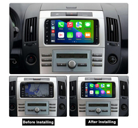 MEKEDE 8core voiture lecteur dvd Radio stéréo GPS WIFI petit écran pas de machine de contrôle pour Toyota Terios ancienne Corolla Camry Prado RAV4
