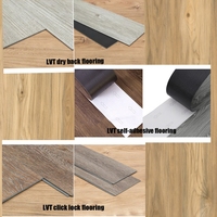 Dalles de sol en vinyle PVC autocollantes de 2 mm, imperméables, à coller, revêtement de sol LVT d'intérieur avec design européen, antidérapant