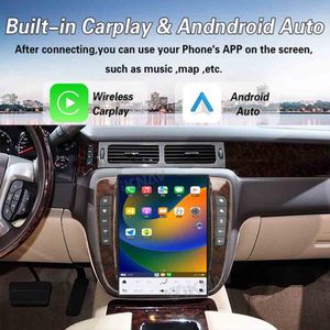 Radio estéreo para coche <span class=keywords><strong>Android</strong></span> 13 de 13,8 pulgadas para GMC YUKON/Chevy Suburban Tahoe 2007-2013 Carplay navegación GPS reproductor de vídeo Multimedia - Product Image 4