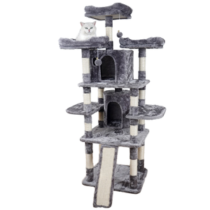 Modern Plush <b>Cat</b> Toy Factory Direct Custom Processing Multi-<b>Cat</b> Family Climbing Rack <b>Scratch</b> Board for Foreign Trade <b>Cat</b> <b>Tree</b> - Product Image 6