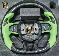 Volant de voiture de luxe en cuir véritable, très demandé, pour Dodge Challenger, Peugeot 208, Grand Cherokee, Prado, Hilux, Camry SRT