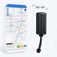 Localizador GPS para Vehículos P8-4P con Cable, 4G, 2G, LTE, GSM, GLONASS, WiFi, Geo-Fence, Montaje en el Tablero, 1 Año de Garantía