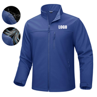 Logo personnalisé Manteaux d'hiver pour hommes Veste polaire personnalisée Veste cargo Vêtements d'extérieur tactiques personnalisés pour hommes Veste coupe-vent de randonnée
