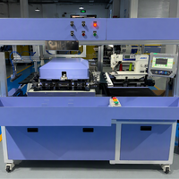 Machine de découpe de cols automatique à quatre postes, directement du fabricant, 220V 6500W, pour l'industrie du vêtement, modèle TS-7003S