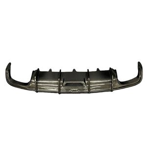 Becquet de lèvre de diffuseur arrière en Fiber de carbone de vente directe de facteur pour Audi C7.5 A6 <span class=keywords><strong>Sline</strong></span> S6 2016-2018 K Style garde de pare-chocs de voiture - Product Image 2