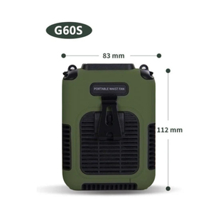 Ventilador Personal sin Aspas Socool con Batería de 8000mAh, Portátil, con Clip para Cintura, Multifuncional, con Trípode para Exteriores, para Mesa, Auto y Hogar - Product Image 2