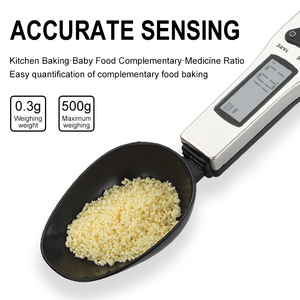 Báscula Digital Electrónica Multifuncional <span class=keywords><strong>New</strong></span> <span class=keywords><strong>Balance</strong></span>, 500g/0.1g, Cuchara Medidora, Gran Venta - Product Image 3