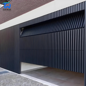 <span class=keywords><strong>Porte</strong></span> de <span class=keywords><strong>garage</strong></span> en acier et alliage d'aluminium TW, design moderne et élégant pour usage commercial, isolation phonique - Product Image 1