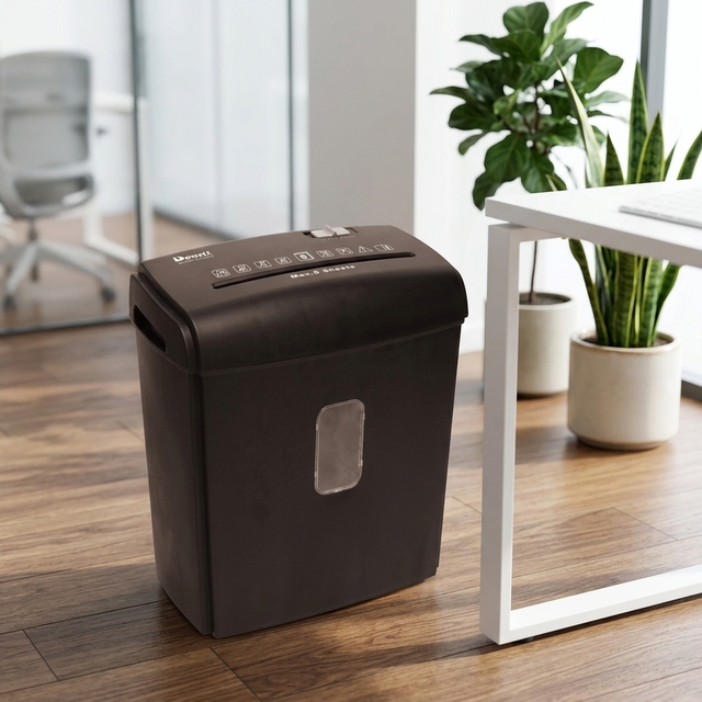 Best-Selling Electric 8 A4 Paper Cross-Cut Shredder Mute Shredding 15L Large Capacity DWS-810CC Credit Card Shredding Ability