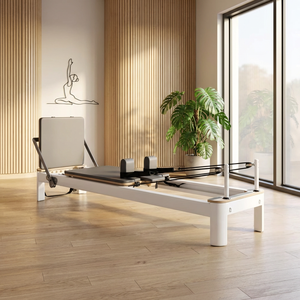 <span class=keywords><strong>Cama</strong></span> de Pilates Personalizable con Estructura de Aleación de Aluminio y Accesorios de Acero Inoxidable para Gimnasio en Casa y Estudio de Yoga - Product Image 1