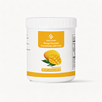 Fournisseur de Bubble Tea, Usine Source, Marque Internationale Dayou, Concentré aromatisé à la mangue de 1,2 kg avec pulpe pour les magasins de thé au lait