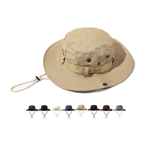 Hiking Unisex Blank <strong>Bucket</strong> <strong>Hats</strong> Caps Foldable Fisherman New Sunscreen and Shading Custom <strong>Funky</strong> Safari Fishing Summer Front Panel - Product Image 2