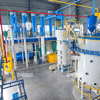 Ligne de production d'huile de soja, usine d'extraction par solvant avec récupération de solvant et torréfaction des alvéoles