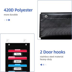 <b>File</b> <b>Storage</b> Pocket Chart ,Hanging Wall <b>File</b> Organizer for Classroom and Office, Organize Your Assignments, <b>Files</b>, Scrapbooks - Product Image 5