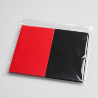 Feuille de mousse EVA Shore C 40, épaisseur 2 mm, pour raquette de tennis de table DIY, surface lisse, ensemble rouge et noir, mousse artisanale haute densité
