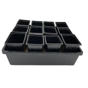 Goede Kwaliteit Plastic Zaailing Tray Plastic Zaailing Trays Tuin Grote Plant Kweek Tray