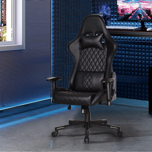 Gaming Chair Leather Ergonomic 2D Armrest <b>Office</b> Home <b>Computer</b> Use Model 6020 - Product Image 1