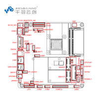 Motherboard Mini-ITX Industri Terintegrasi J1900 DDR3L 9 USB 6 COM 12V SATA2.0 SATA MSATA 17 17cm