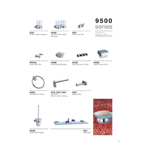 2025 nouveaux accessoires de salle de bain ensembles de matériel de bain en alliage de Zinc/laiton de bonne qualité - Product Image 5