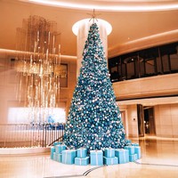 Arbre de Noël Artificiel Géant en PVC avec Lumières LED 2026 – Arbre de Noël Commercial Luxueux de 16, 20, 30 ou 40 pieds