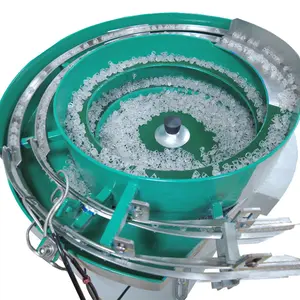 Factory Direct Supply Vibrator Feeder Dual Track Electromagnetic Vibrating Feeder Bowl for Small Plastic Parts