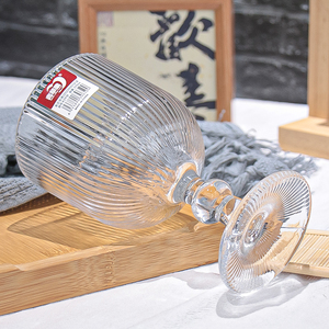 Vente en Gros Fabrique Transparent Haute Qualité Créatif Minimaliste Cristal Verre à Vin Rouge et Dessert Coupe - Product Image 4