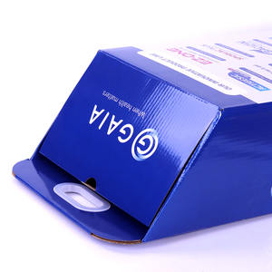 Logo personnalisé impression ondulé présentoir moderne rotatif <span class=keywords><strong>exposition</strong></span> chariot en carton avec roues pour <span class=keywords><strong>exposition</strong></span> médicale à <span class=keywords><strong>Dubaï</strong></span> - Product Image 5