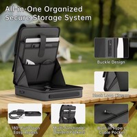 Bolsa de Almacenamiento para Starlink MINI, Estuche para Cables de Alimentación, Adaptador de Batería, Bolsa de Viaje Impermeable, Accesorios, Precio Más Bajo