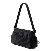 Sac à bandoulière en nylon grande capacité pour femme, léger, pour le sport quotidien, le fitness, sac messager, sac bandoulière