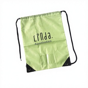 2026 Newest Custom Promotional Waterproof Soft Reusable Drawstring Backpack with Shoe Compartment Sport Pack