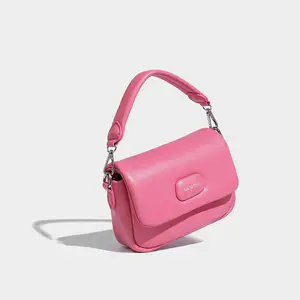 Soft cloud purse 2023 versatile retro candy color single shoulder crossbody bag for women
