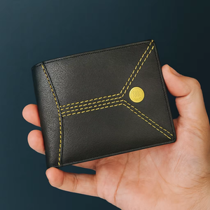 Genuine Leather Bifold Accordion <b>Wallet</b> <b>RFID</b> <b>Blocking</b> Custom Color Card Holder Slim <b>Wallet</b> for Men and Women - Product Image 5