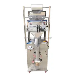 Double heads automatic granule power weighing machine packing machine for rice spices