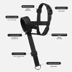 <span class=keywords><strong>Bozal</strong></span> Táctico Antimordeduras y Antiladridos con Cierre de Hebilla y Correa, Nuevo Modelo para Perros Medianos y Grandes - Product Image 4