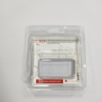 Boîtes d'emballage de clé USB avec logo personnalisé | Étuis à clapet transparents en PET pour le stockage et l'affichage de la clé USB | Antichoc, Vente en gros