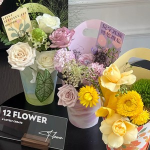 Caja floreciente para ramos de flores Caja de regalo floral de lujo personalizada con contenido Caja floral - Product Image 2