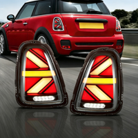 Feux arrière LED modifiés avec clignotants séquentiels dynamiques, nouveaux feux arrière pour BMW Mini R56