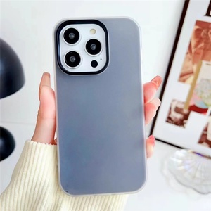 เคสโทรศัพท์สีลูกกวาดสำหรับ iPhone 15 Pro Max แบบ 2 in 1 เคสซิลิโคนเจลลี่สำหรับ iPhone 15 14 13 12 11 16 17 - Product Image 6