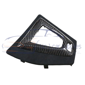 Intérieur en carbone pour F87 M2 Competition M2 CS, garniture de console de levier de vitesse en fibre de carbone, couvercle du bouton de commande, modèles RHD - Product Image 2
