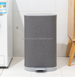 Đáng tin cậy Nhà cung cấp phong cách mới phong cách giặt cản trở có thể gập lại lưu trữ xử lý Nhựa Giặt cản trở giặt giỏ với bàn đạp - Product Image 2