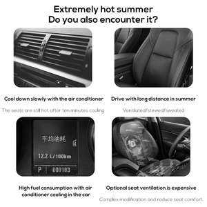 Electric <b>Car</b> Fans Rear Seat Passenger USB <b>Car</b> Back Rear Seat Fan New <b>Car</b> <b>Interior</b> Accessories of Reaf Seat Fan - Product Image 3