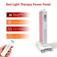 Panel de Terapia de Luz Roja Profesional REDSKY de 600W, Grado Médico, 660nm 850nm, Infrarrojo de Medio Cuerpo, 120 LED